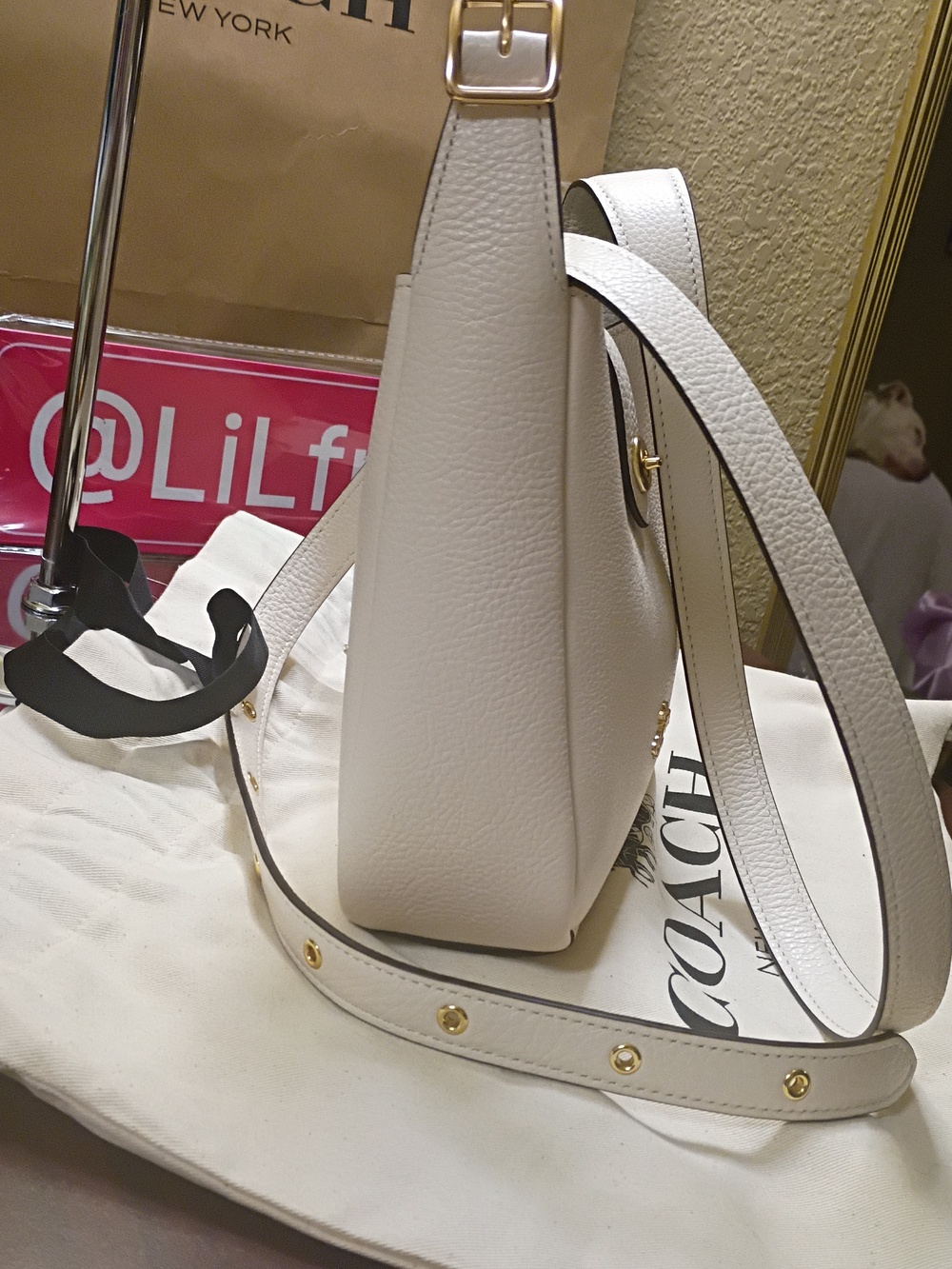 Coach Hadley Convertible Crossbody Bag - Picture 6 of 13